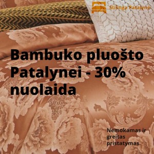 Bambuko Pluosto Patalynė